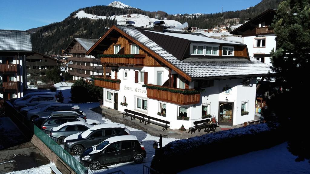 Garni Crepaz Panzió Selva di Val Gardena Kültér fotó