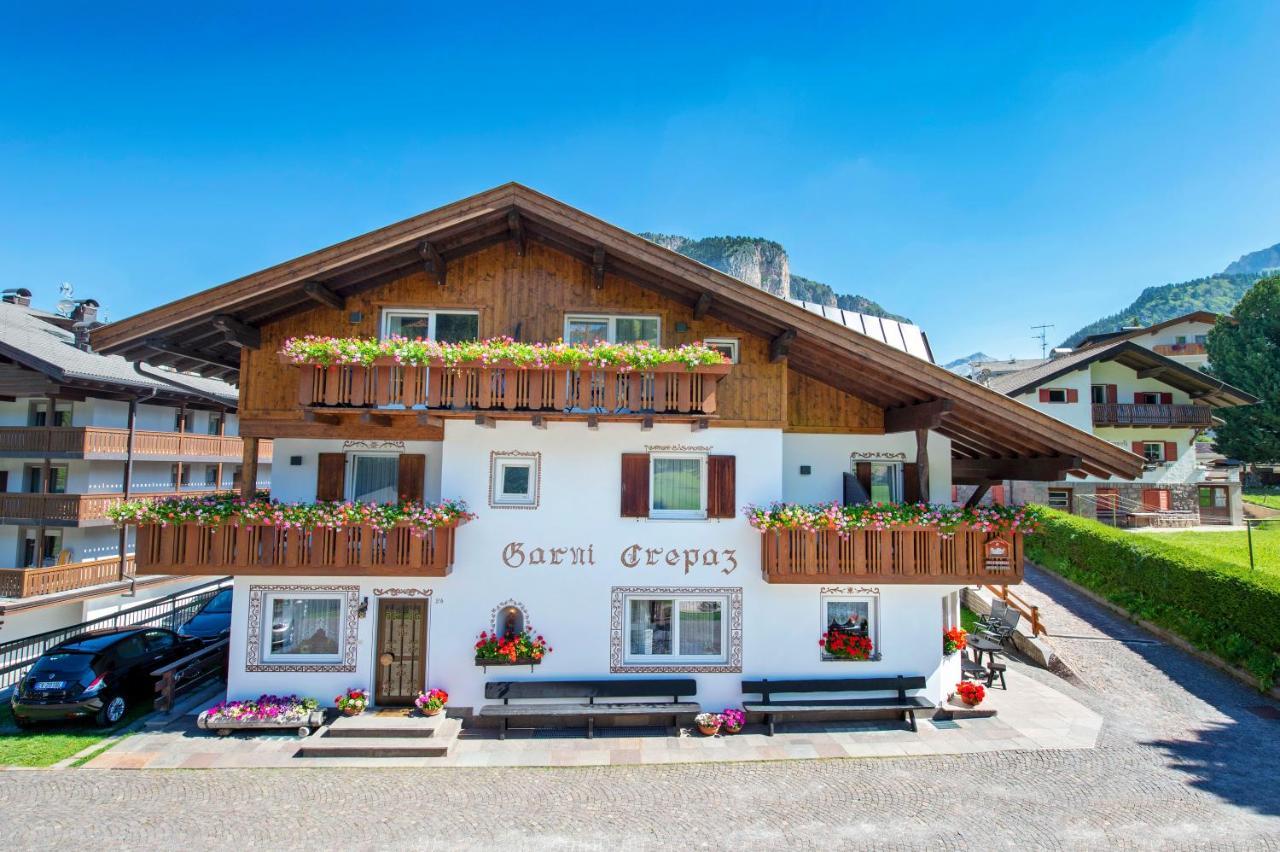 Garni Crepaz Panzió Selva di Val Gardena Kültér fotó