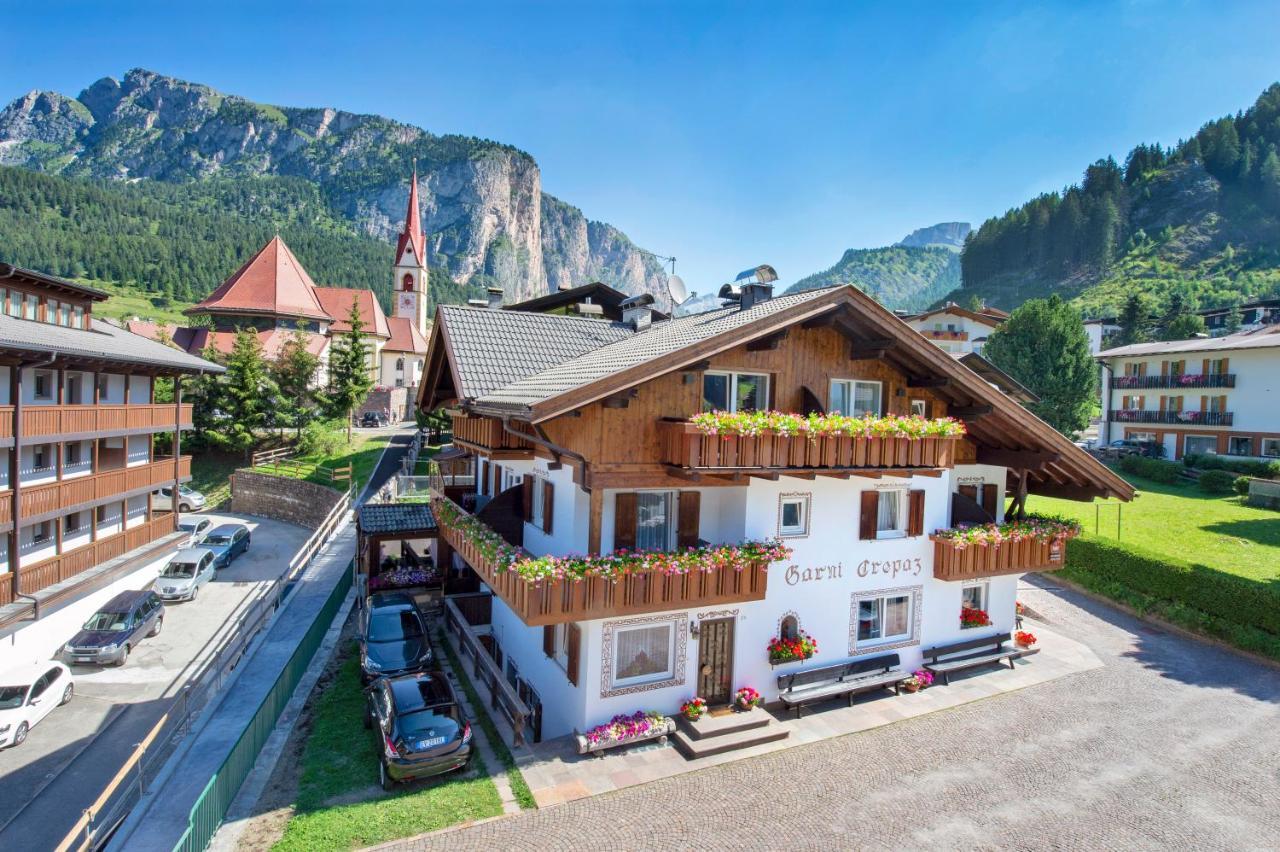 Garni Crepaz Panzió Selva di Val Gardena Kültér fotó